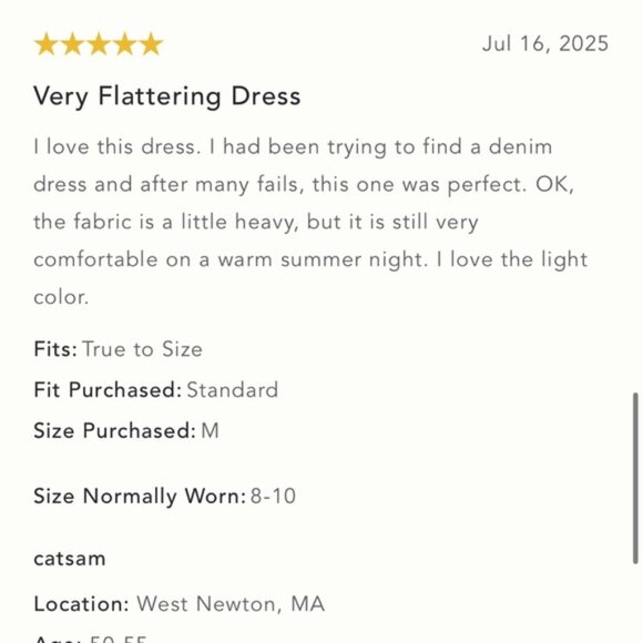 NWT Anthropologie Pilcro Square-Neck Seamed Chambray Midi Dress XS - Picture 2 of 9